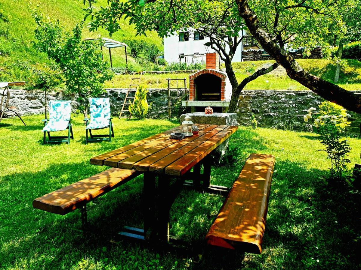 Podbrdo Apartment And Garden House Among The Mountains מראה חיצוני תמונה